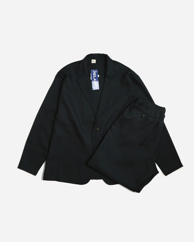 RELAXFIT｜№129 [ STA-PREST GOOD JACKET & SLACKS] -Black- (セットアップ)
