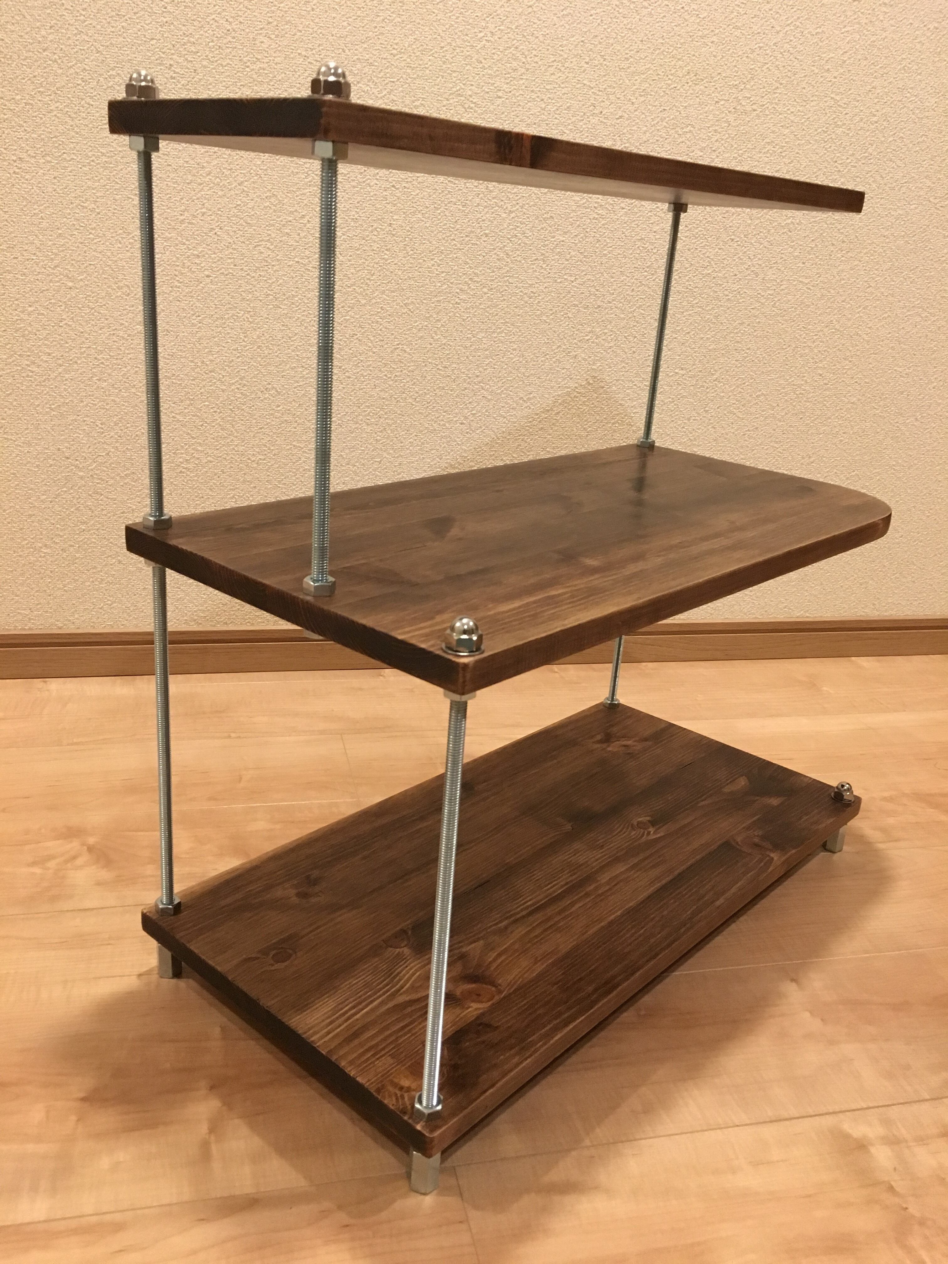 棚 シェルフ コーナーラック サイズオーダー ヴィンテージ オープンラック