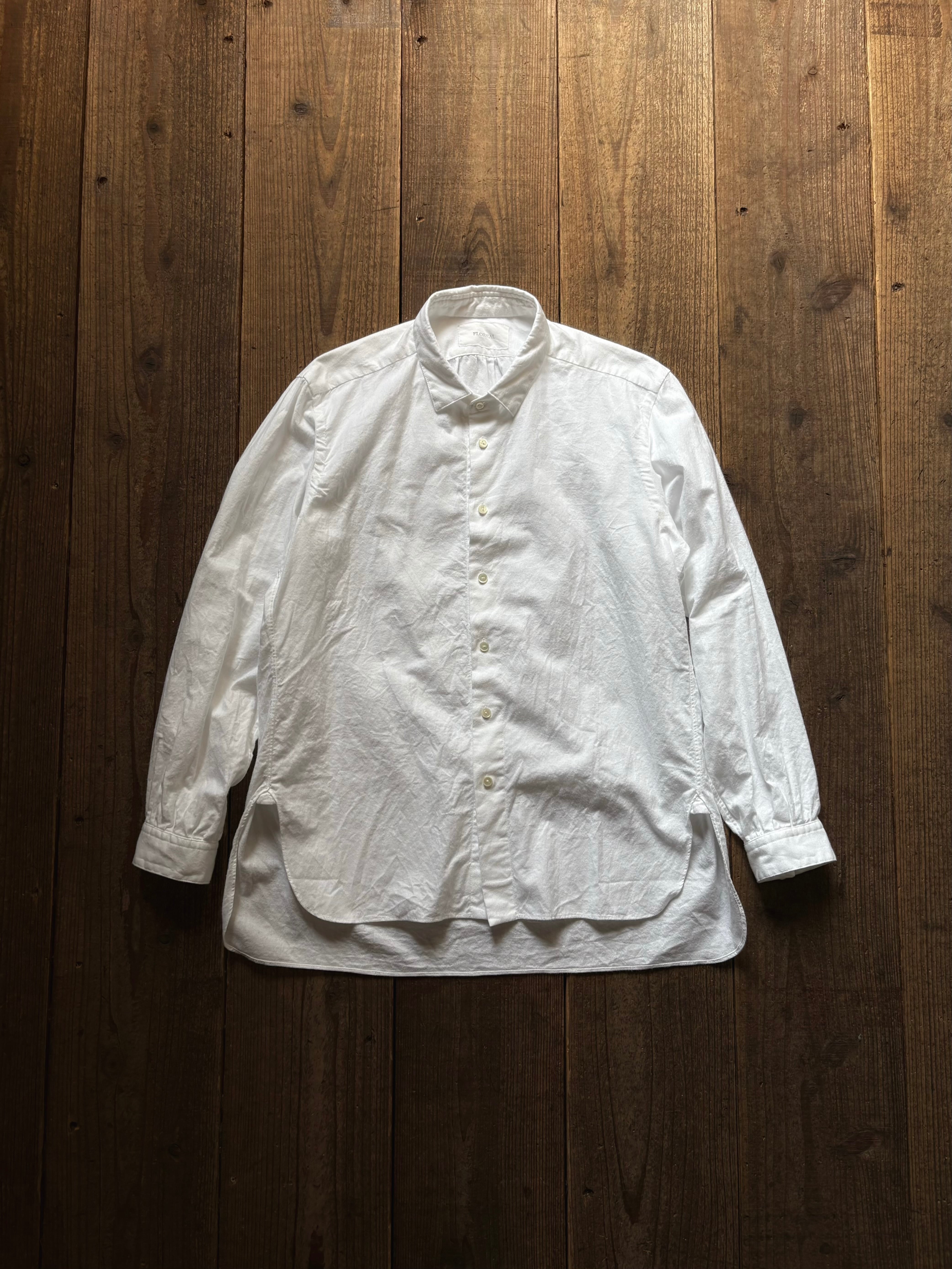 ANSNAM ビッグパジャケット white stripe | TALE COCOON