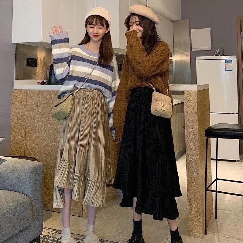 ティアードプリーツスカート　AJ11394−1631