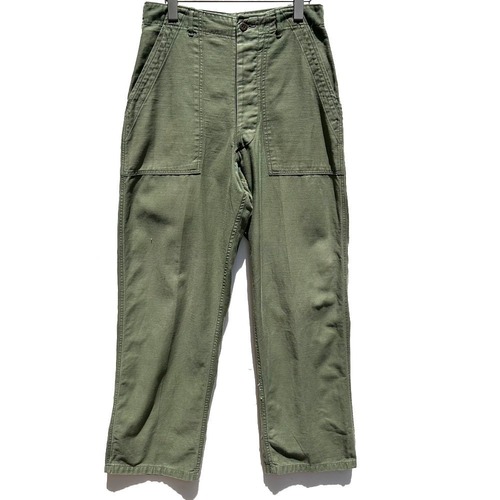 [USARMY] Military fatigue pants Baker pants [1960s-] Vintage Military Fatigue Pants Utility Trousers W-29