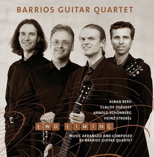 AMC1316 Two Timing /  Barrios Guitar Quartet (CD)