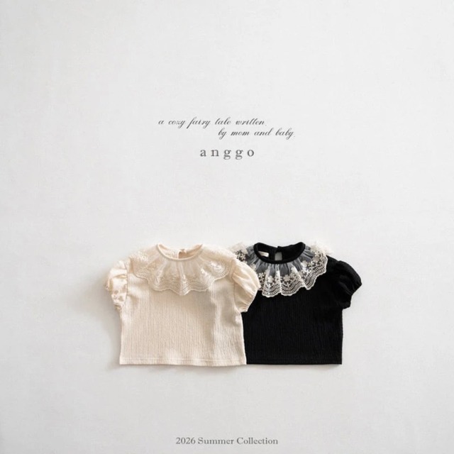 【即納】anggo frappe blouse