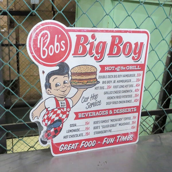 ビッグボーイ BIG BOY 看板 76cm ガレージ 世田谷ベース ビッグボーイ BIG BOY 看板 76cm ガレージ 世田谷ベース 【公式通販】