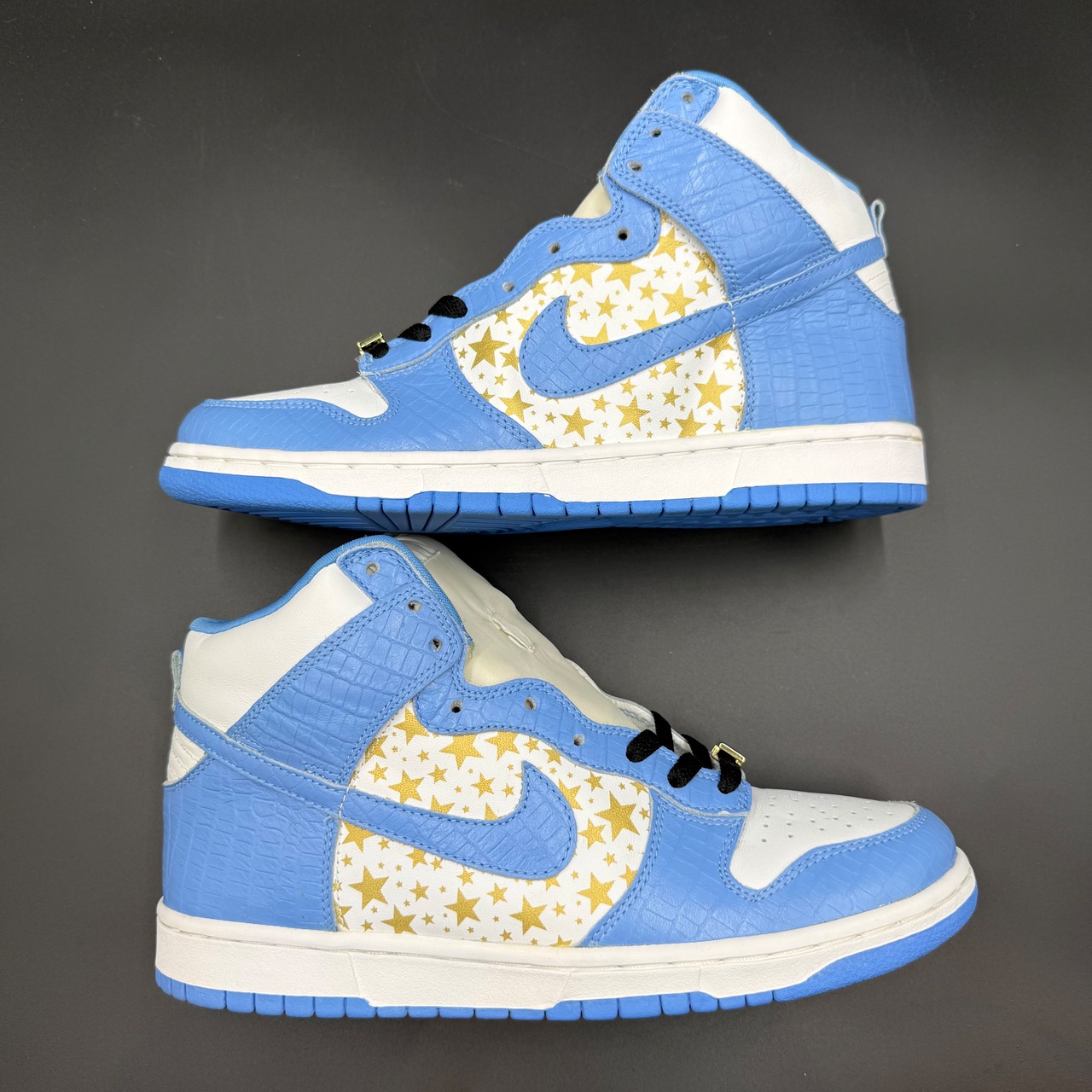 ×SUPREME SB DUNK HIGH BLUE STARS 307385-141