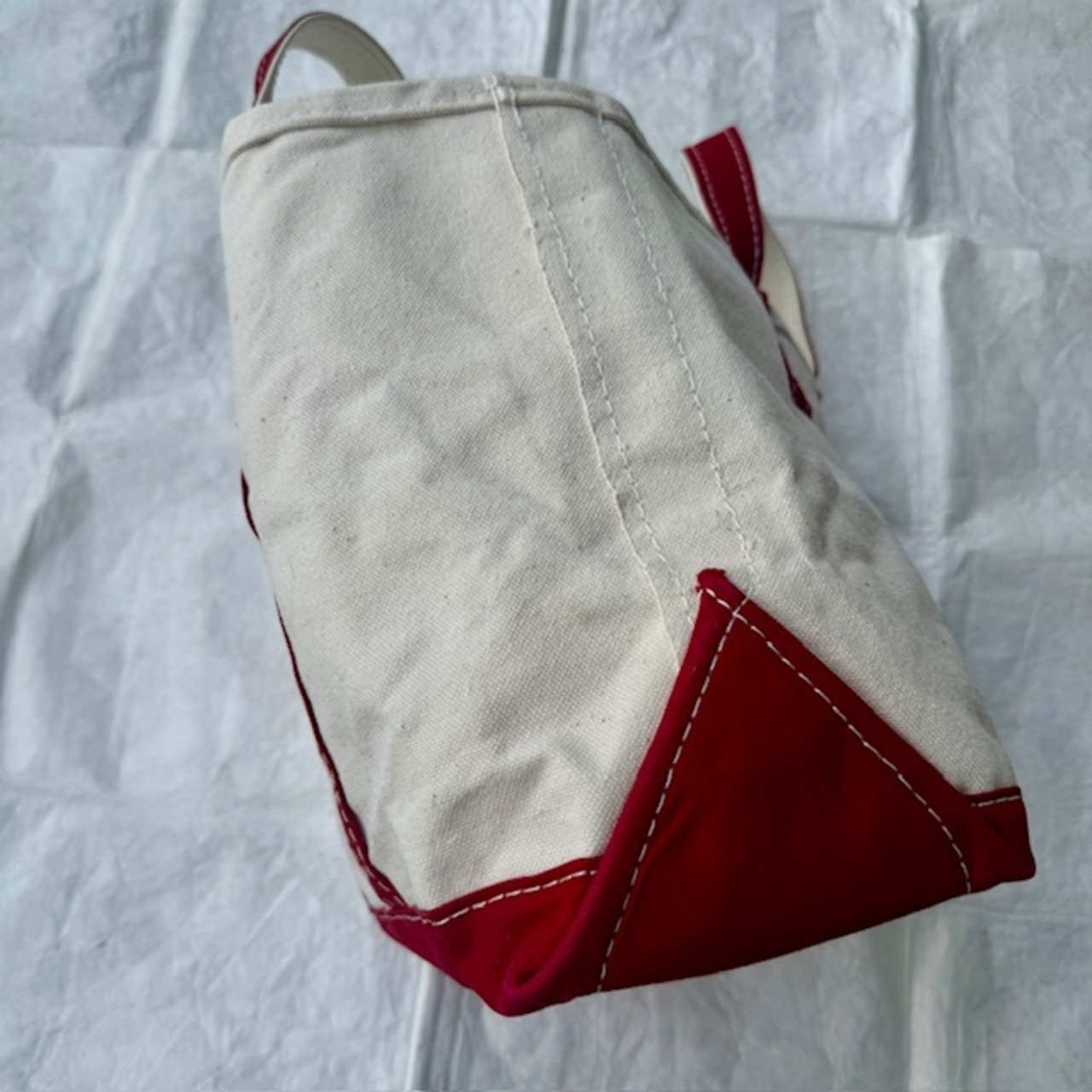 L.L.Bean ボートアンドトート ミディアム ネーム入り 80s 画像7