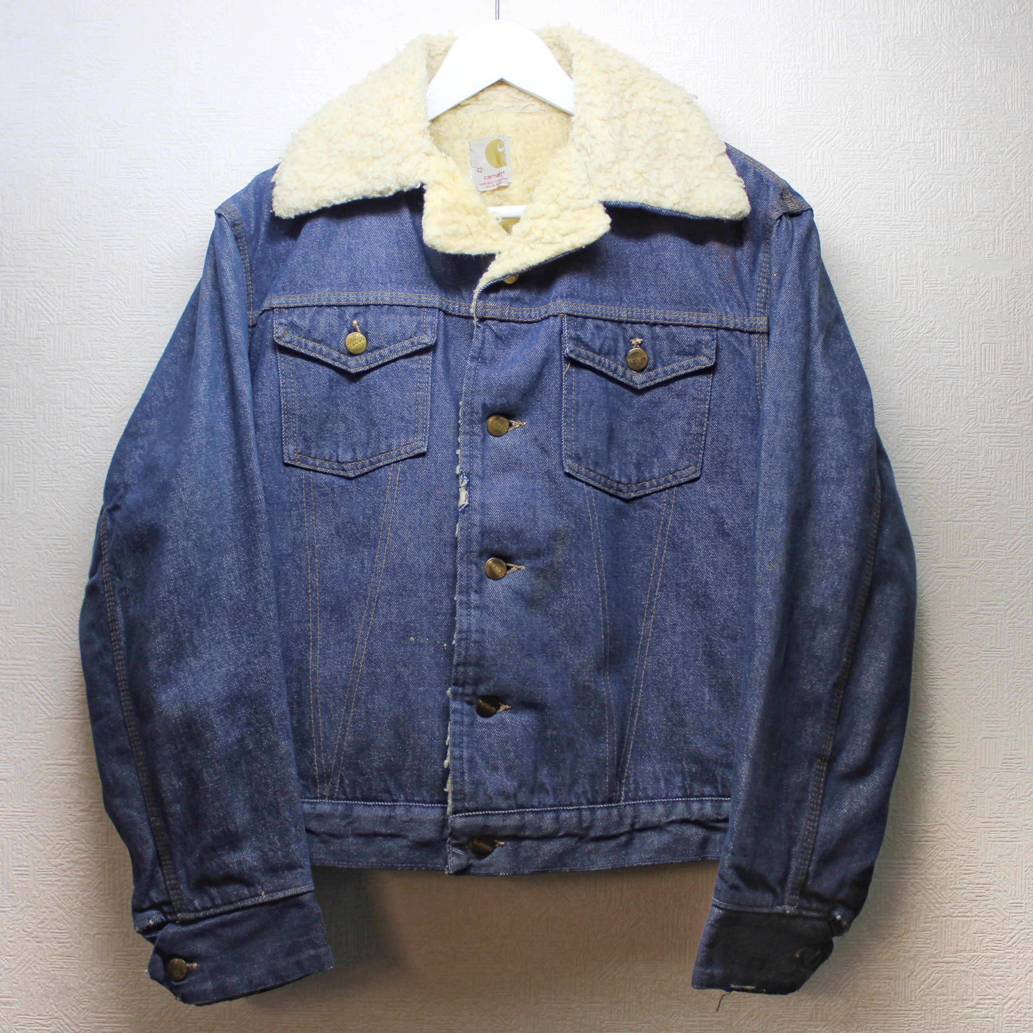1970-80's CARHARTT / Denim Boa Lined Jacket | TEKITOU CLOTHING