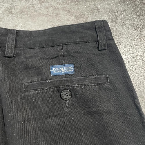 90-00s Polo by Ralph Lauren 33 ブラックパンツ 詳細写真13