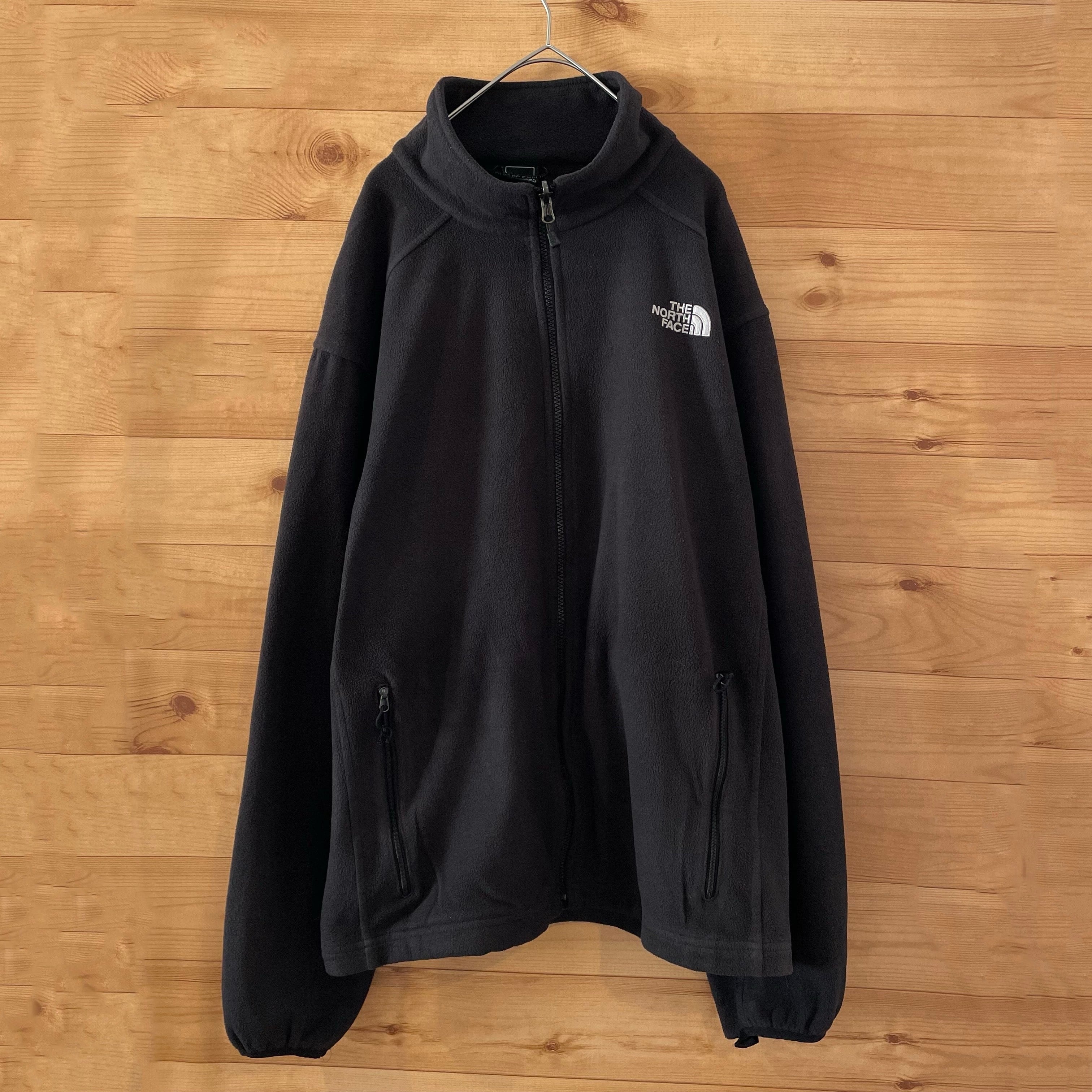 THE NORTH FACE】フリースジャケット 中間着 ワンポイントロゴ 刺繍 