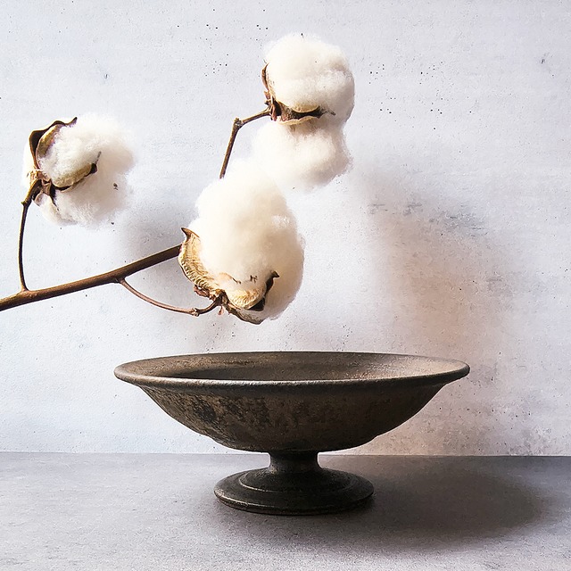 やちむん FUCLAY コンポート皿 脚付き皿  FUCLAY black コンポートディシュ 釉薬 沖縄県今帰仁の窯 やちむん 器 皿 沖縄  【f-com2511-1】