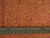 A.pradesh fabric b5 村の風景