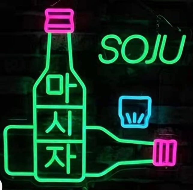 ネオンライト ネオンサイン SOJU ソジュ