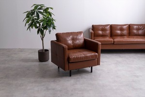 レザー 1人掛けソファ