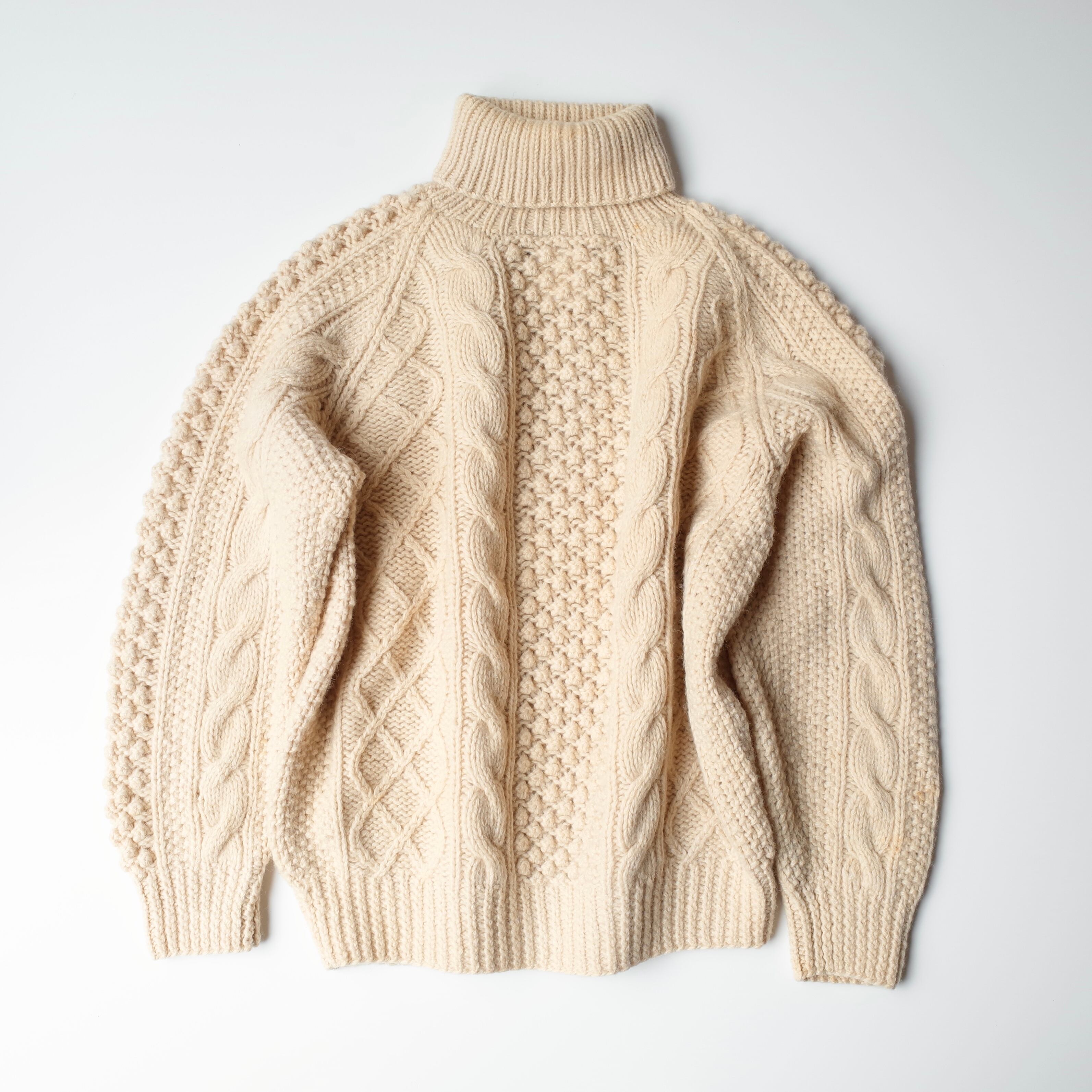 Fisherman's turtle neck sweater