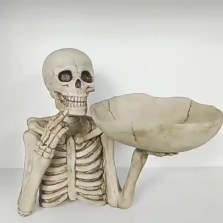 スカル小物入れ 骸骨 ハロウィン ハロウィーン インテリア 装飾