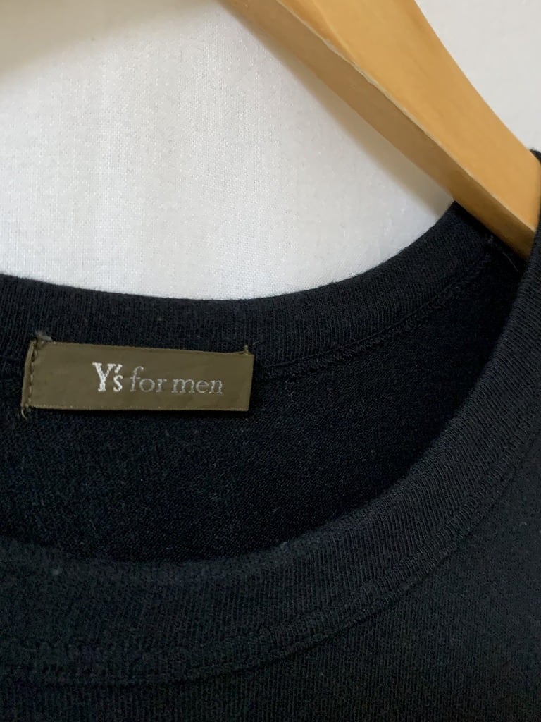 Switched Line Design Short Sleeve Cut and Sew "Y's"