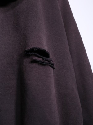 REMAKE /  ”carhartt” 肋骨 skull motif punk design XXXL over silhouette zip-up fooddie