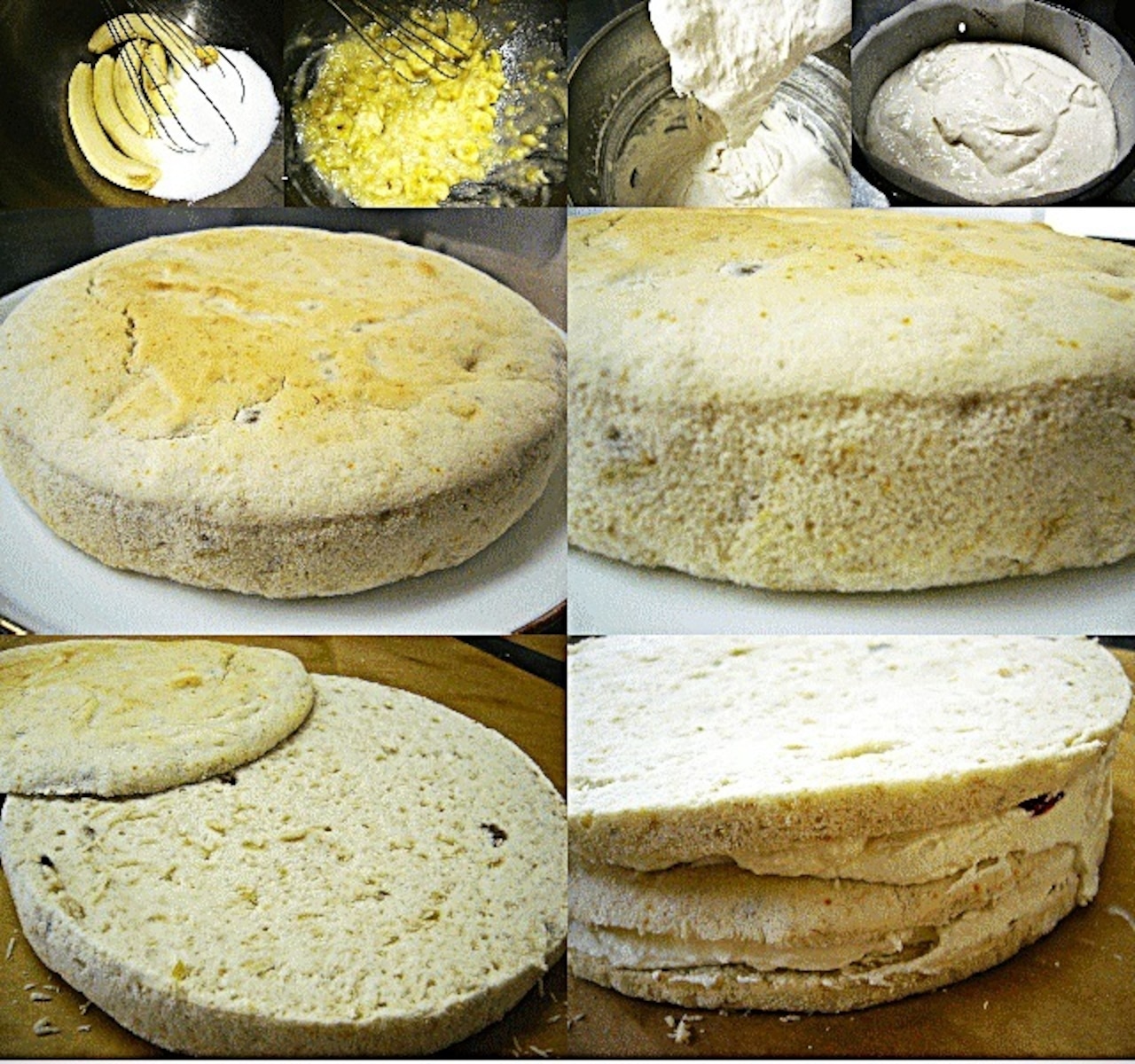 卵アレルギー対応バナナスポンジ・生クリーム【メッセージケーキ】バースデーケーキ・お誕生日ケーキ・お祝いやサプライズに！5号（15cm）～8号(24cm)　4サイズよりお選びください！・画像4