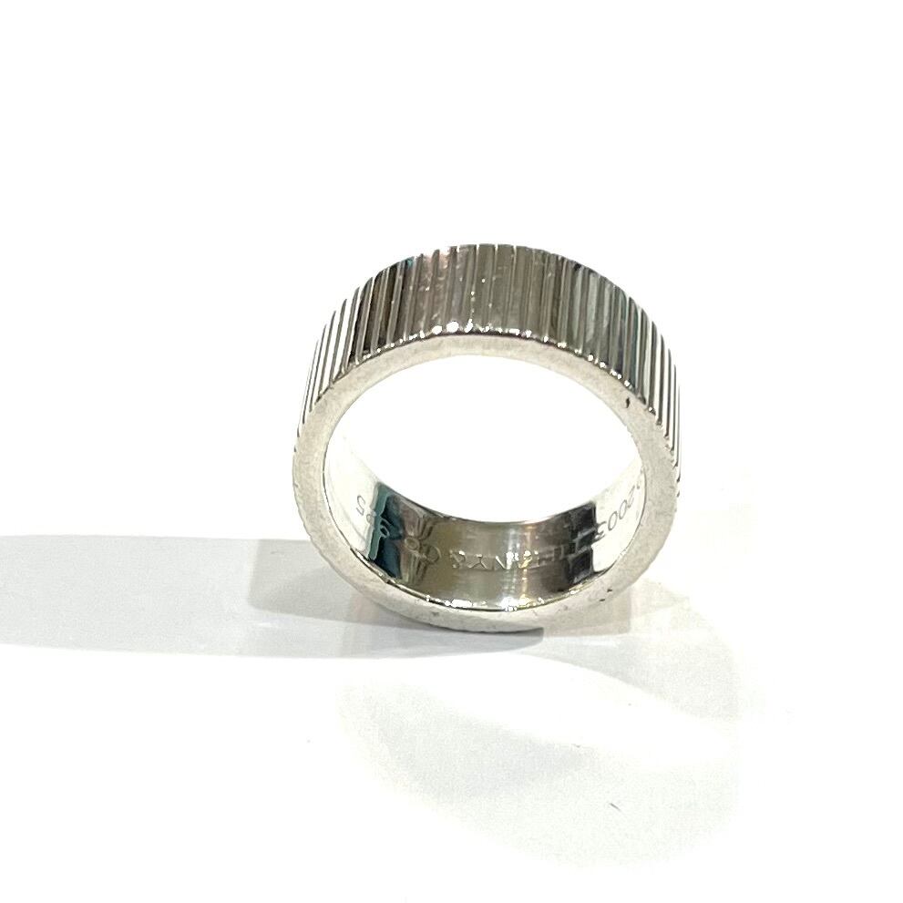 希少 【TIFFANY&CO】【12.5号】2604 コインエッジリング SV925シルバー