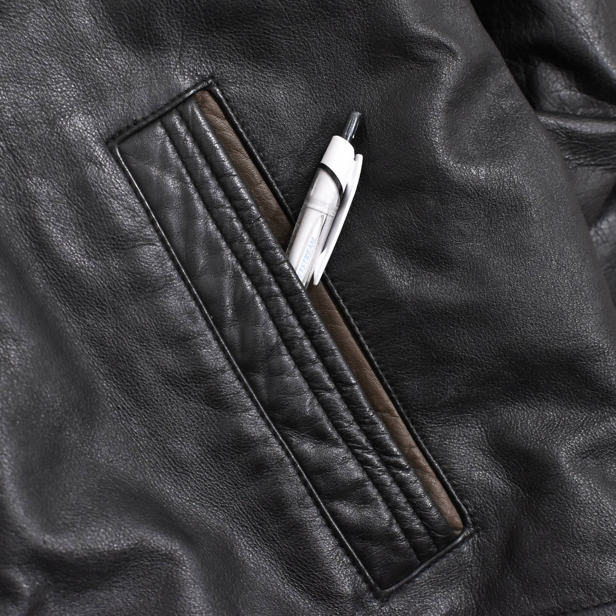 80~90s Reed sportswear leather blouson | 古着屋 grin days 80~90s Reed sportswear leather blouson | 古着屋 grin days