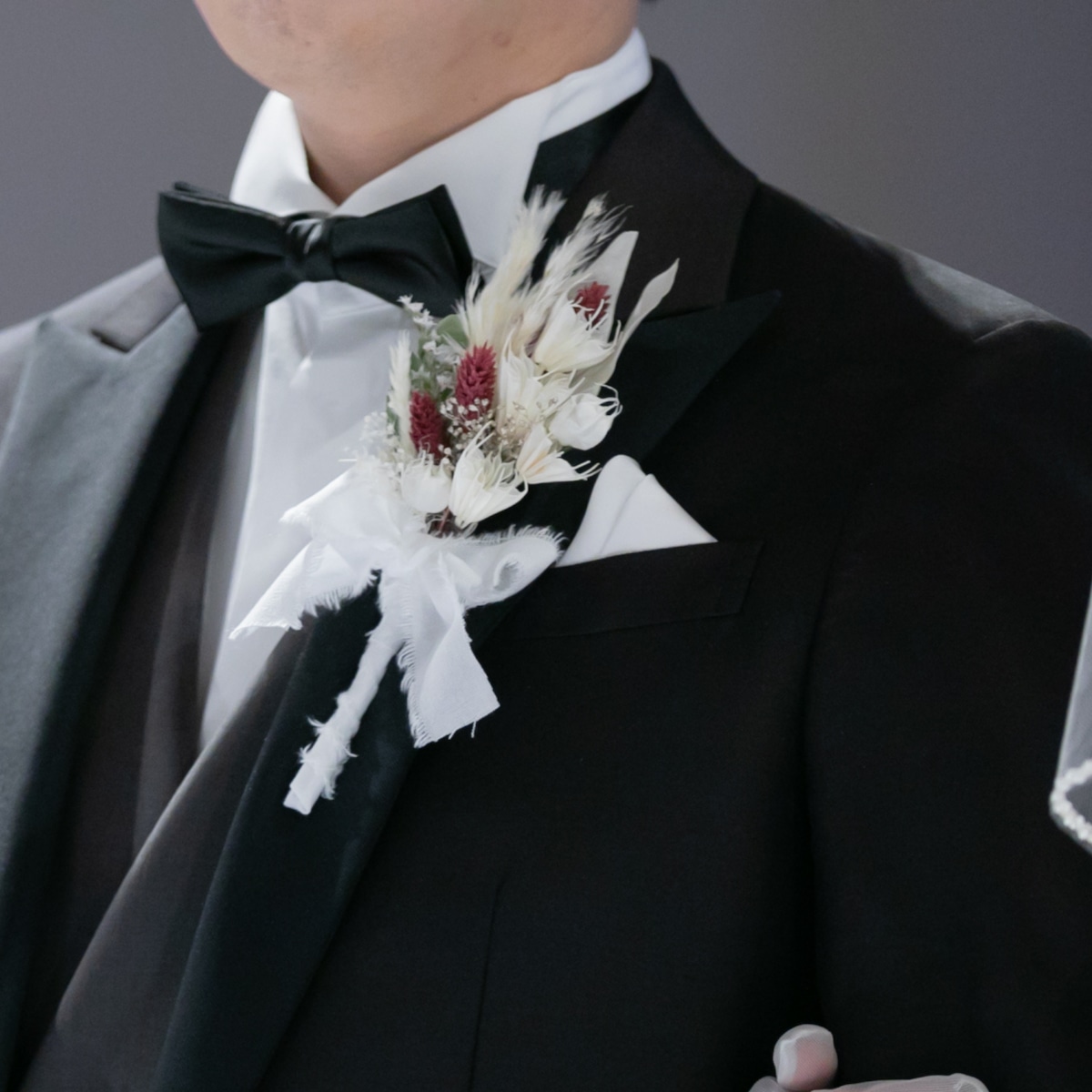 【完全オーダーメイド】ブーケ&ブートニア オーダーメイドブーケ+ブートニア 【 Mサイズ 】 | *hana_mof*