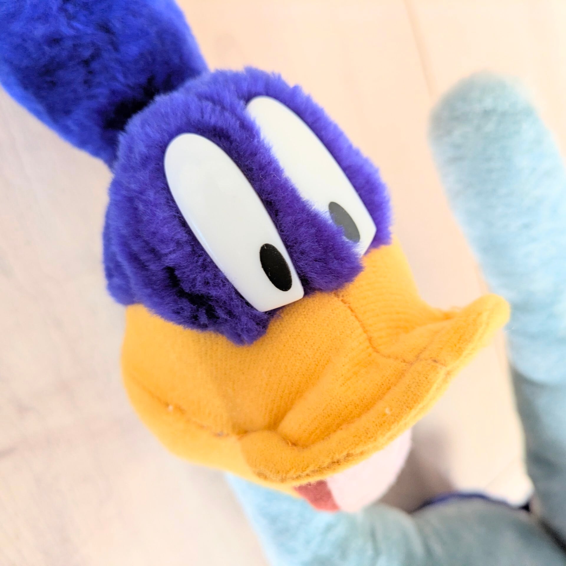 ☆VINTAGE 1997☆【 Looney Tunes ( ルーニーテューンズ )】ロードランナー / BIGベンダブルぬいぐるみ / プラッシュ 〚アメリカン雑貨 アメトイ〛