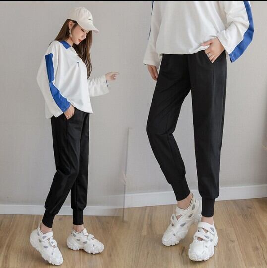 【新作】【送料無料】 女性スポーツ秋妊娠パンツ秋マタニティパンツ調節可能なベリーパンツ服妊娠中 オータム 秋物 アジャスタブル expec595397573127