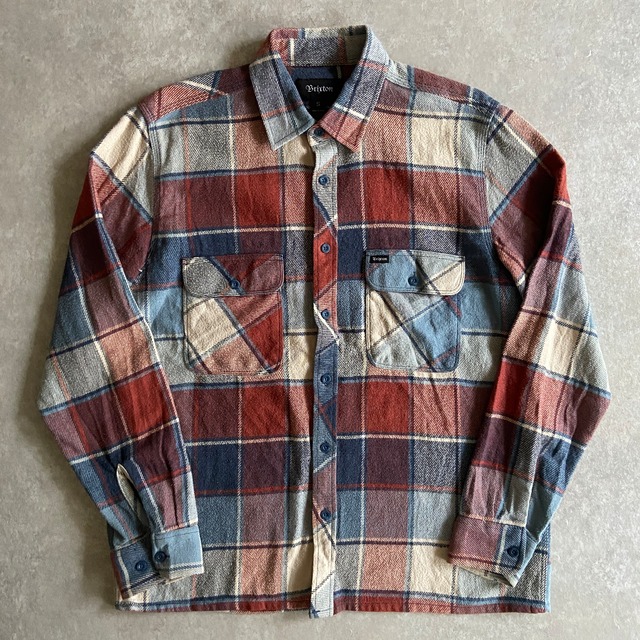 L/S  Flannel Check Shirt  S