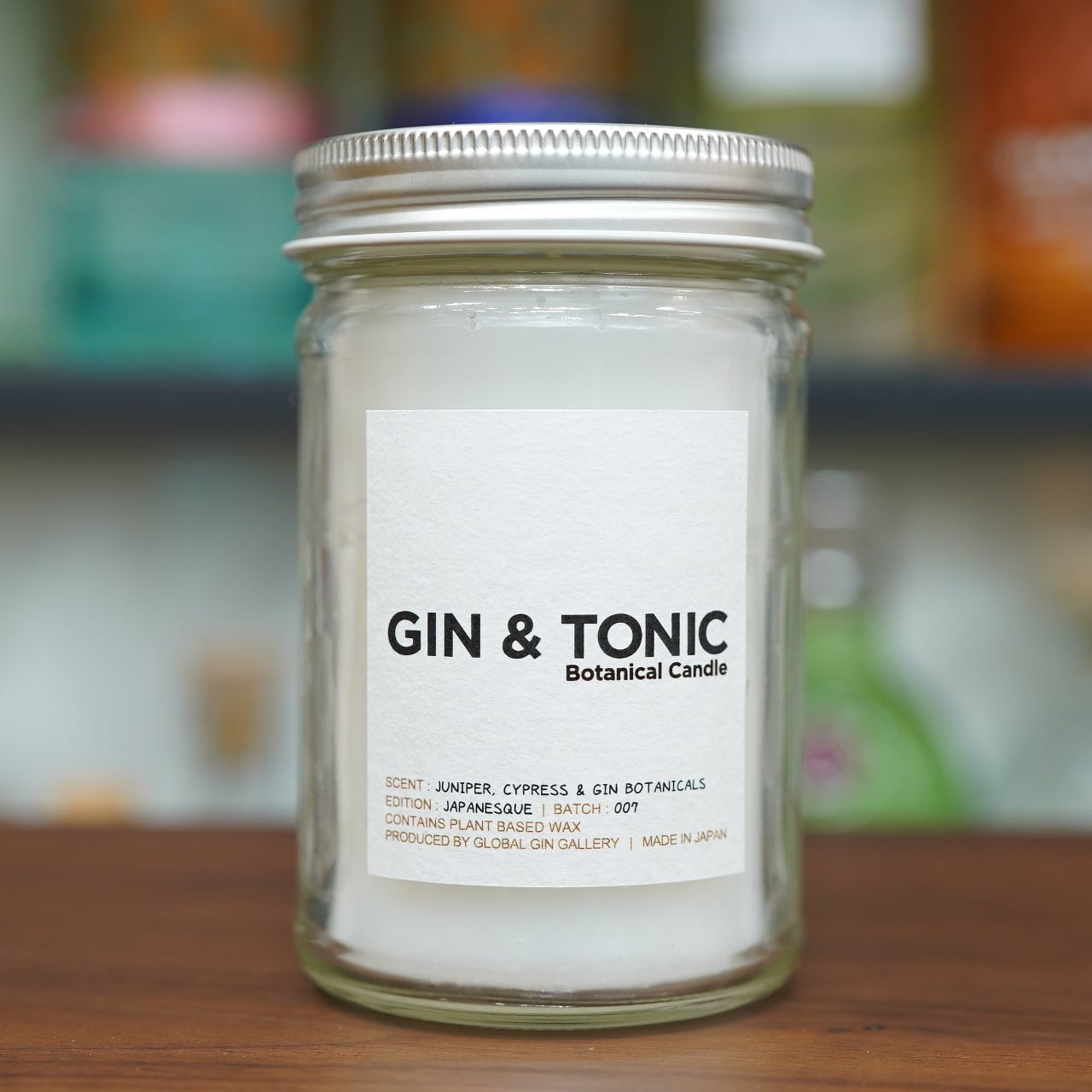 ジントニック ボタニカル キャンドル（グローバルジンギャラリー