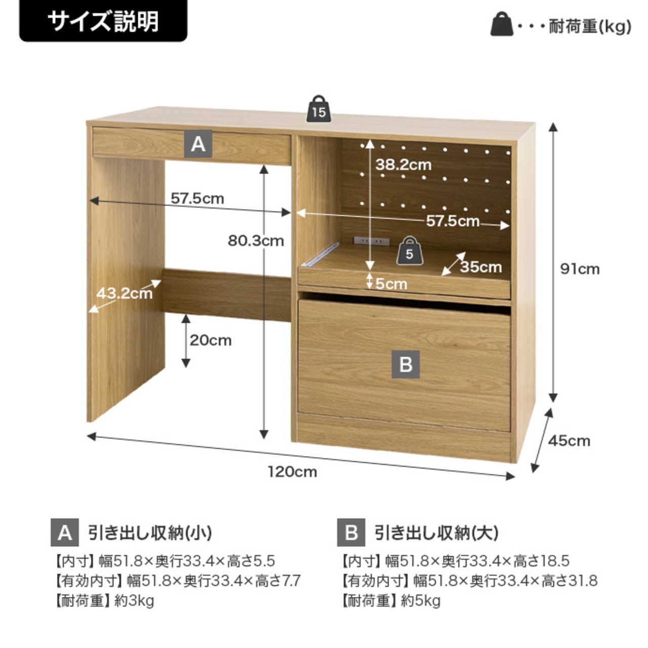 【幅120cm】Conina ゴミ箱上レンジラック