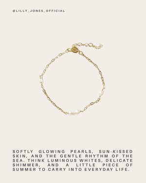 Pearl chain Bracelet