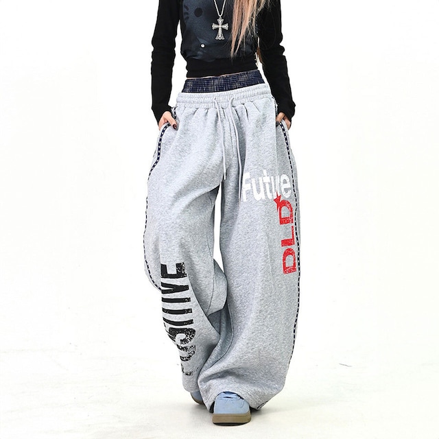 ロゴアクセントストリートスウェットパンツ
2col R01590