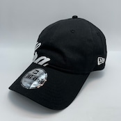 NEW ERA 9THIRTY/930 3-Panel Logo スクリプトロゴ ブラック