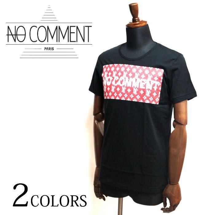 NO COMMENT PARIS ノーコメントパリ モックネック 長袖 シャツ NO