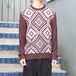.HERMES CASHMERE100% KNIT MADE IN ITALY/エルメスカシミヤ100%ニット2000000023717
