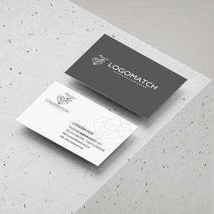 幸せの宝石ハートのロゴ