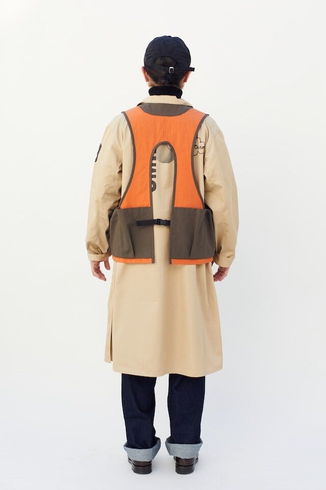 BIB BE IN THE BAG TYPE C-1 ベスト ☆ TYPE-C1 ORANGE×KHAKI / F