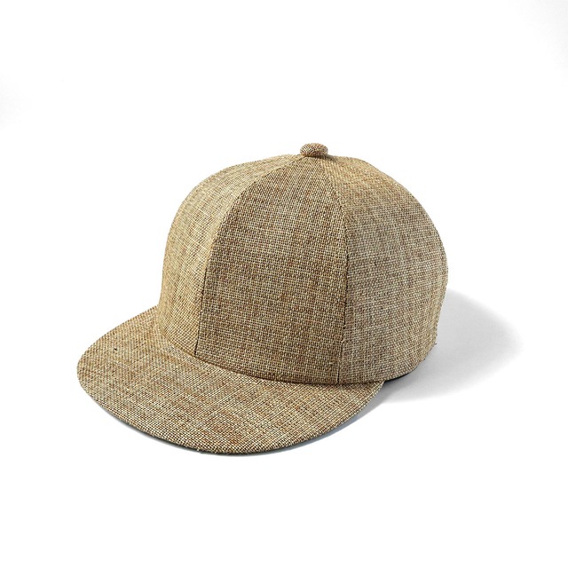 Dari｜Paper cloth brimup cap -Brown-