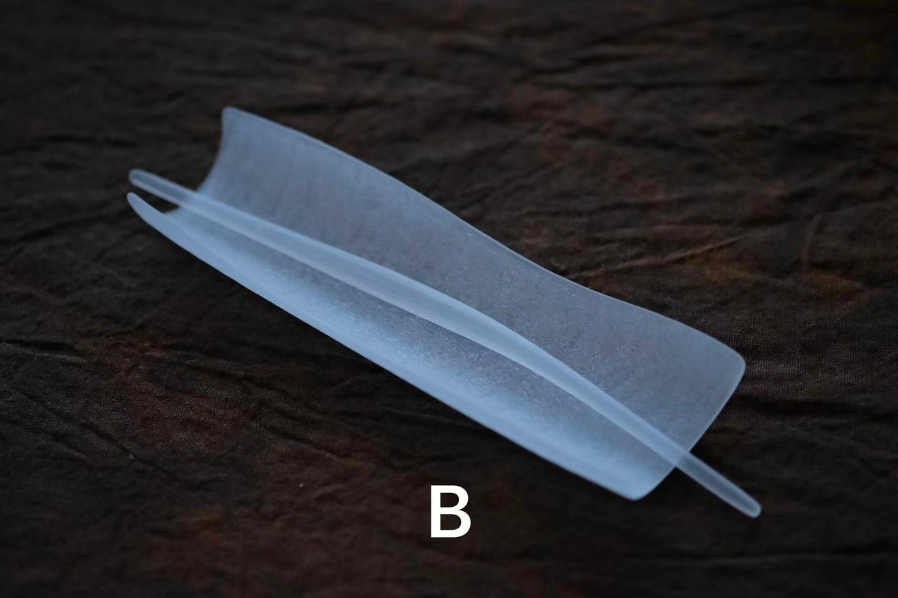 小林裕之·希  Hiroshi & Nozomi Kobayashi - 茶則 glass tea spoon