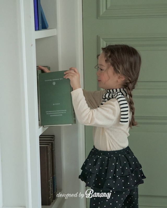 〖 即納 〗2025 秋 BANANAJ バナナジェイ 花びらドットパンツ