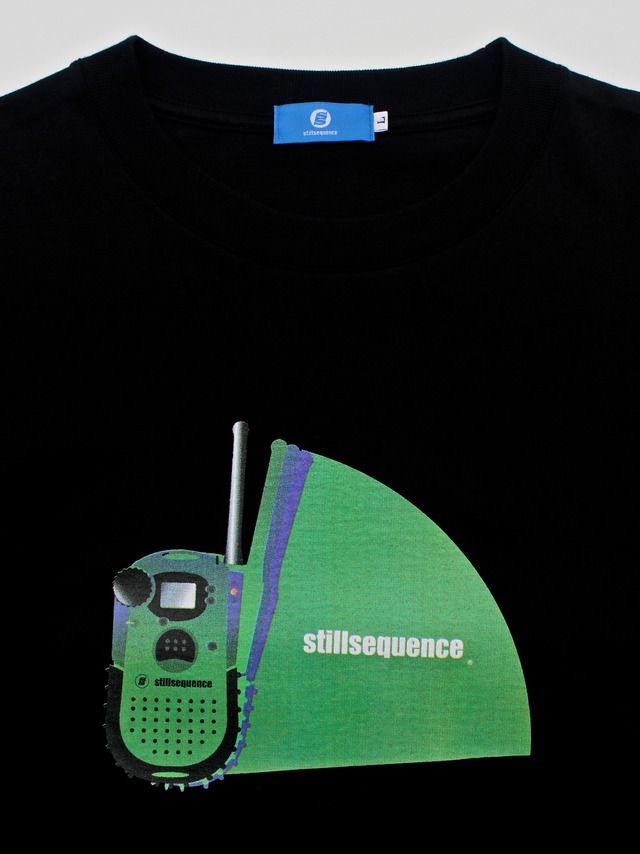 BLANKMAG × Still Sequence "Tranceiver" Tee BLACK