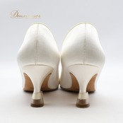 社交ダンス 衣装 スタンダード シューズ 4サイズ ホワイト系 SUPADANCE 白 靴 くつ ヒール レディース 光沢 上品 イングランド製 シンプル 無地 ダンス衣装 練習 レッスン パーティー イベント ステージ ケース セット