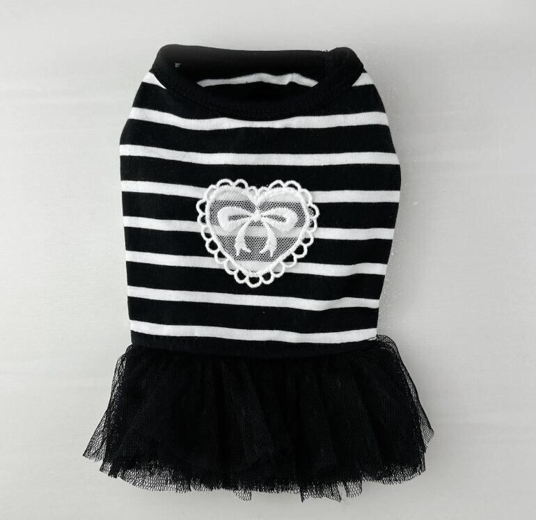 《予約》№3102209 ボーダーチュールワンピース