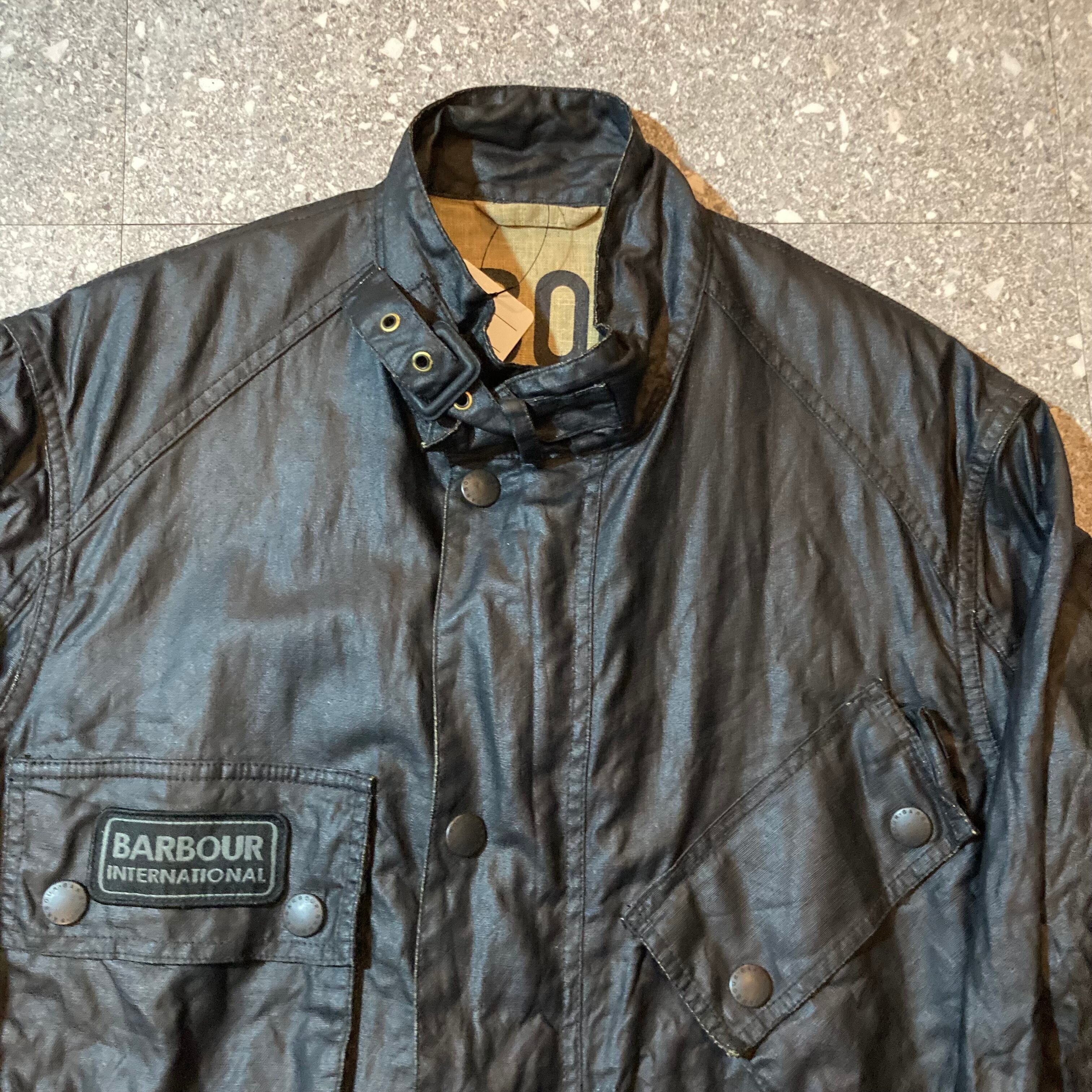 E239】BARBOR dura linen urethane coating international jacket size