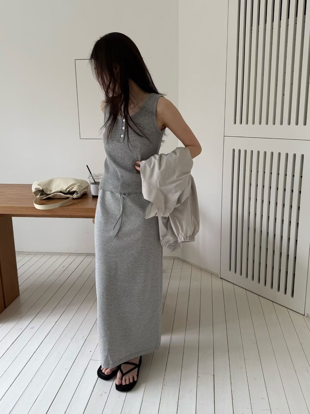 (予約) fl lanel / Cooling skirt 4color