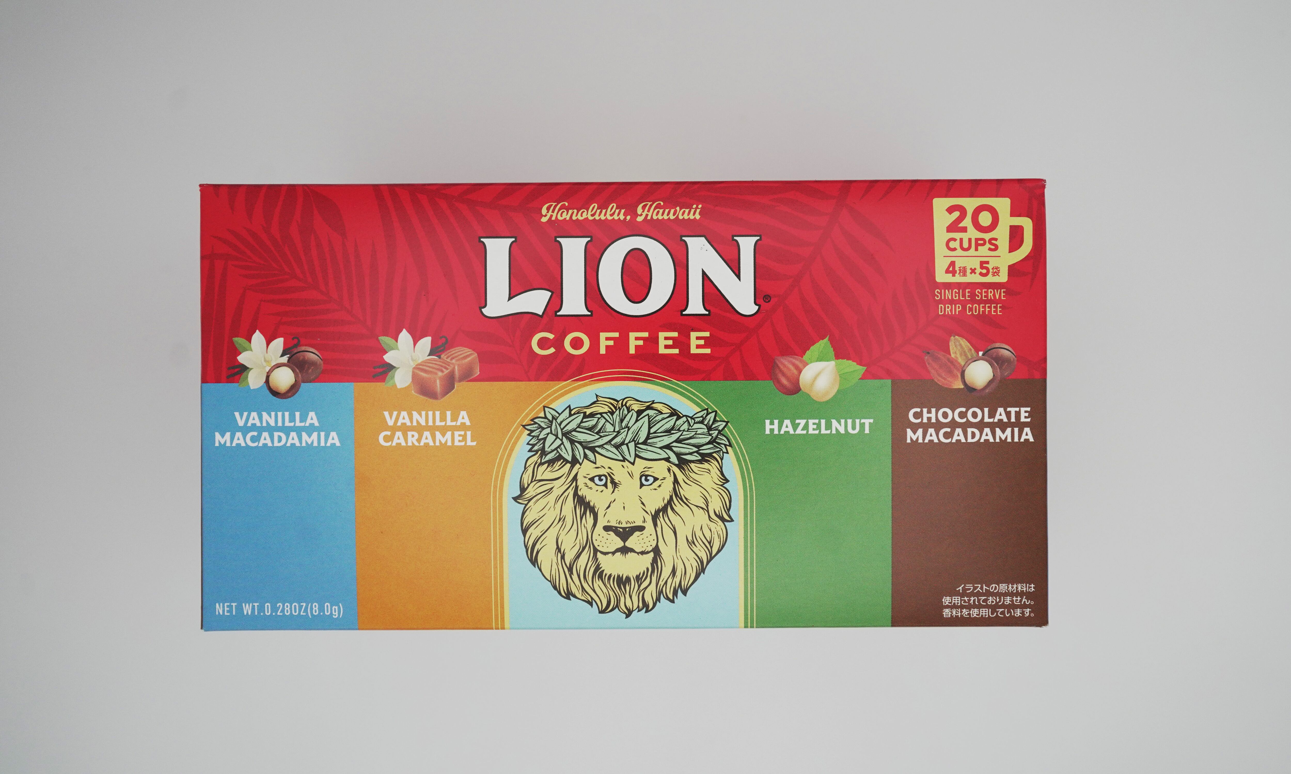 ライオンコーヒードリップ4種