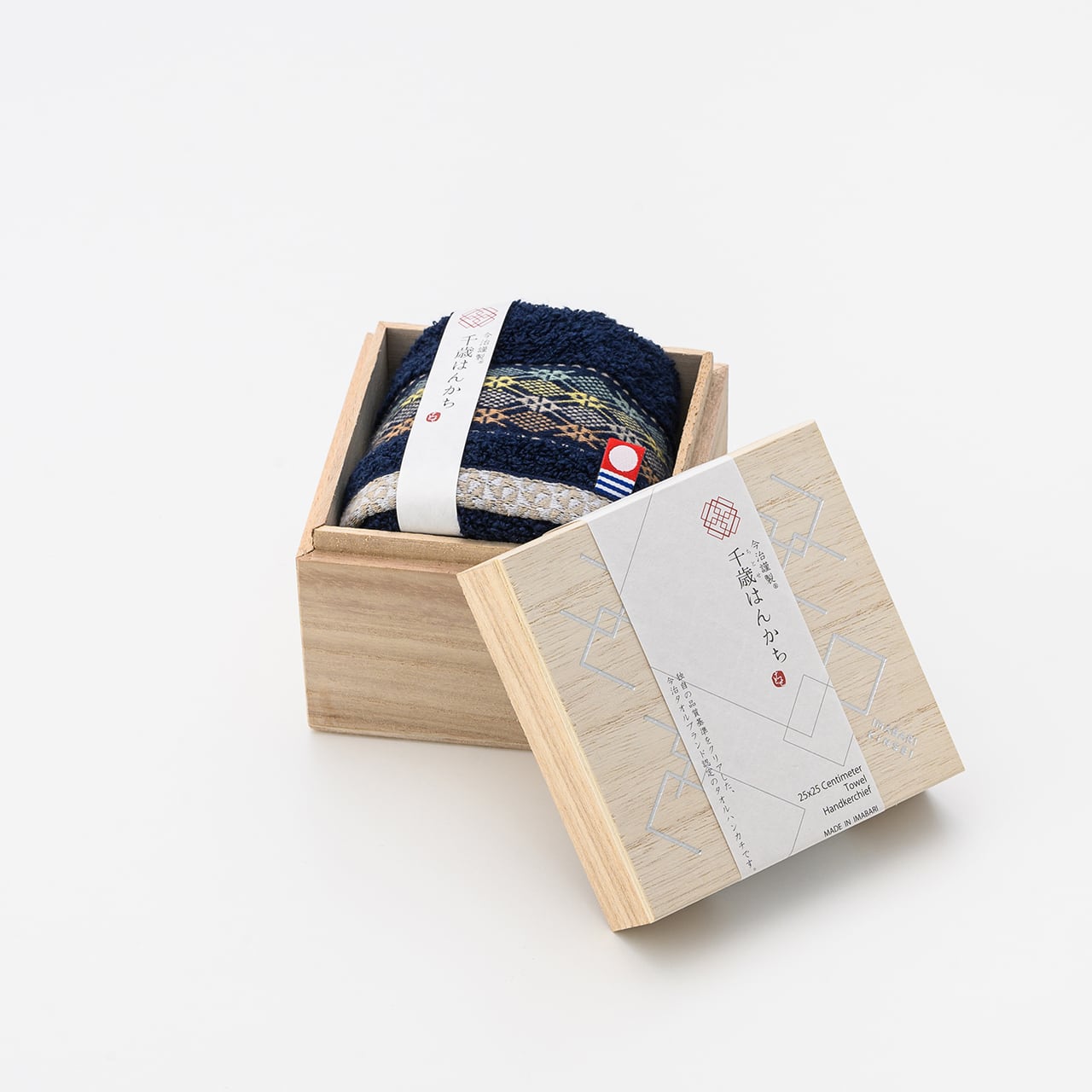 今治謹製 千歳はんかち ネイビー［0130231596］ | THE TIMELESS ONLINE