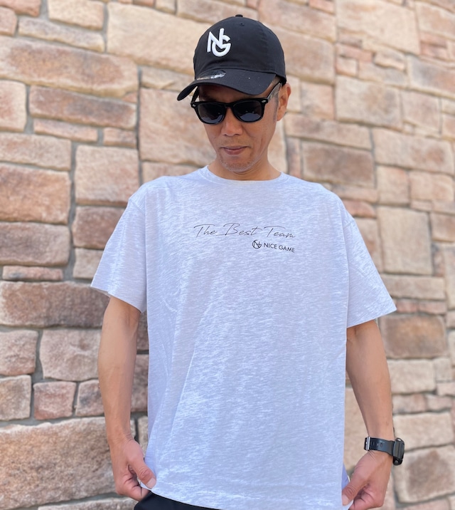 5.6oz ビッグシルエットTシャツ/アッシュ