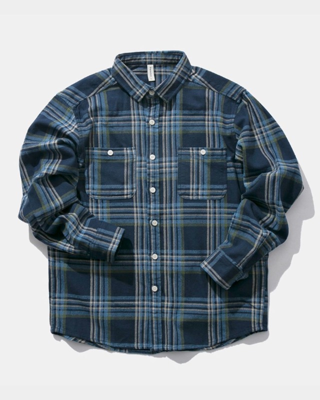 クラシックチェックロングスリーブシャツ　S0141