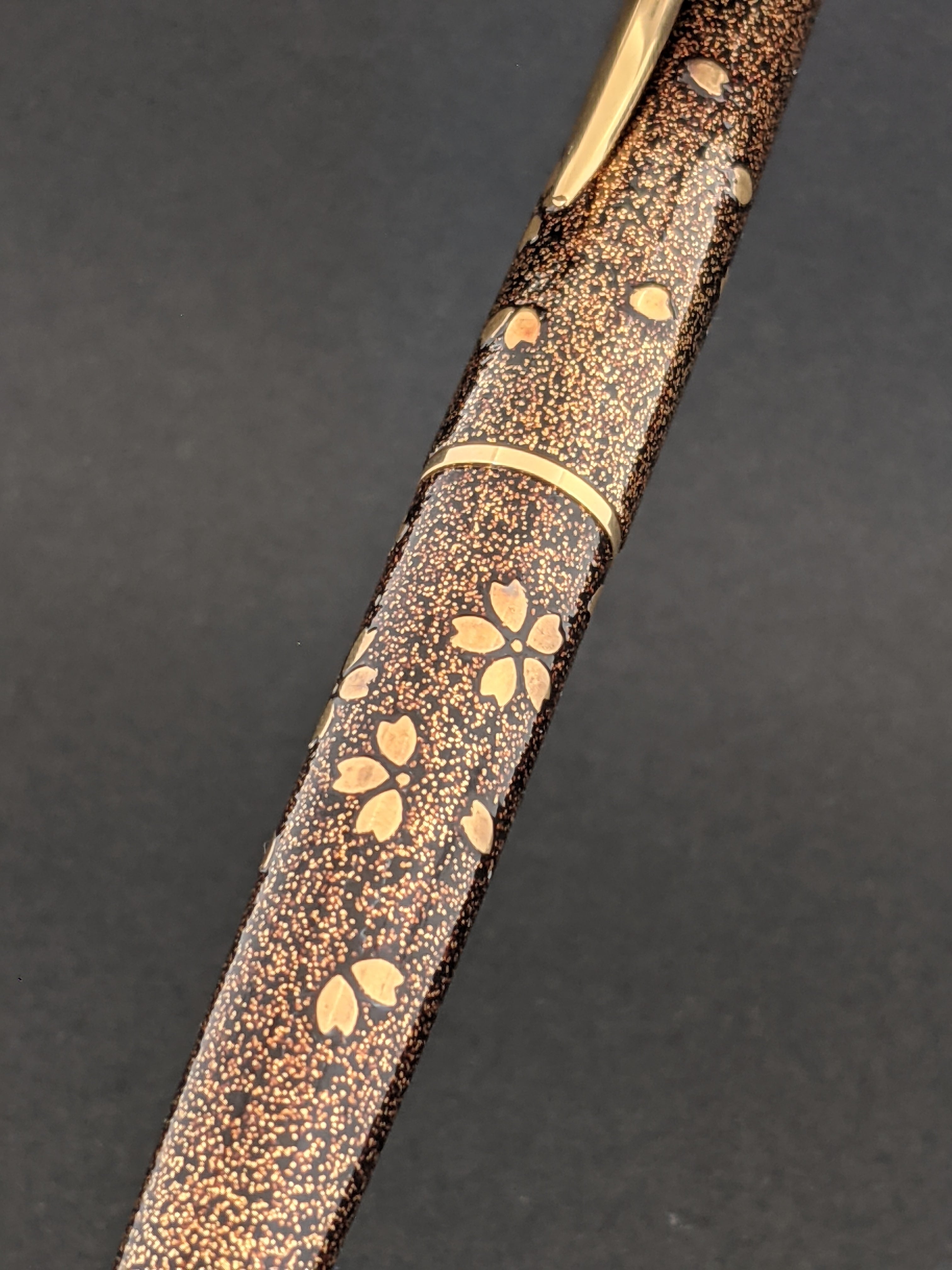 70s パイロット 蒔絵 桜吹雪 旧 PILOT （細字） 18K 02429 | 川口明弘